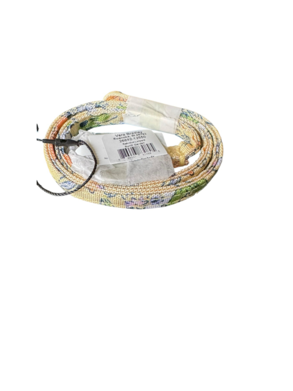 Vera Bradley Women's Sunlit Garden Reactive Lanyard One Size Beige Multi